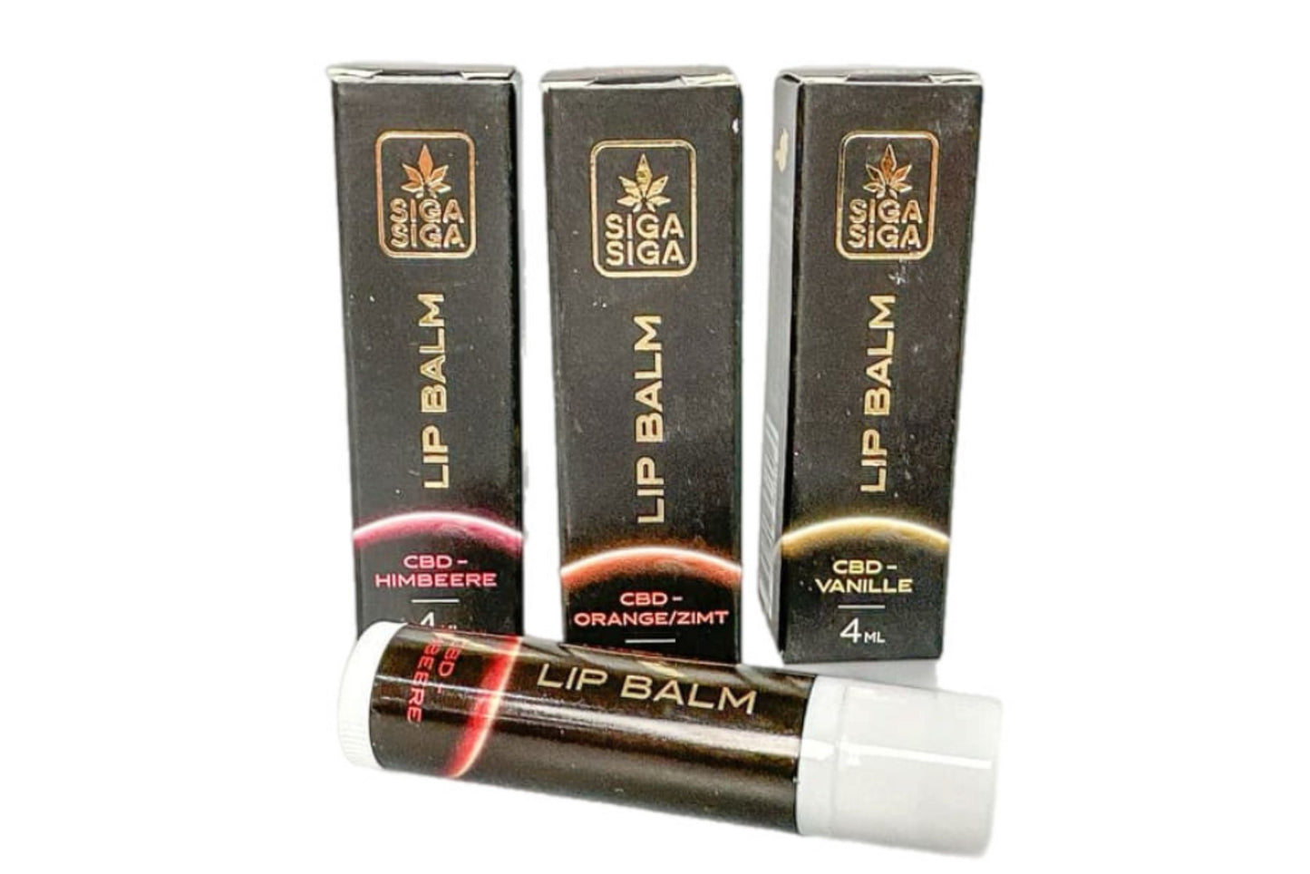 Balsam de buze CBD, zmeura, menta , portocale, vanilie 4ml