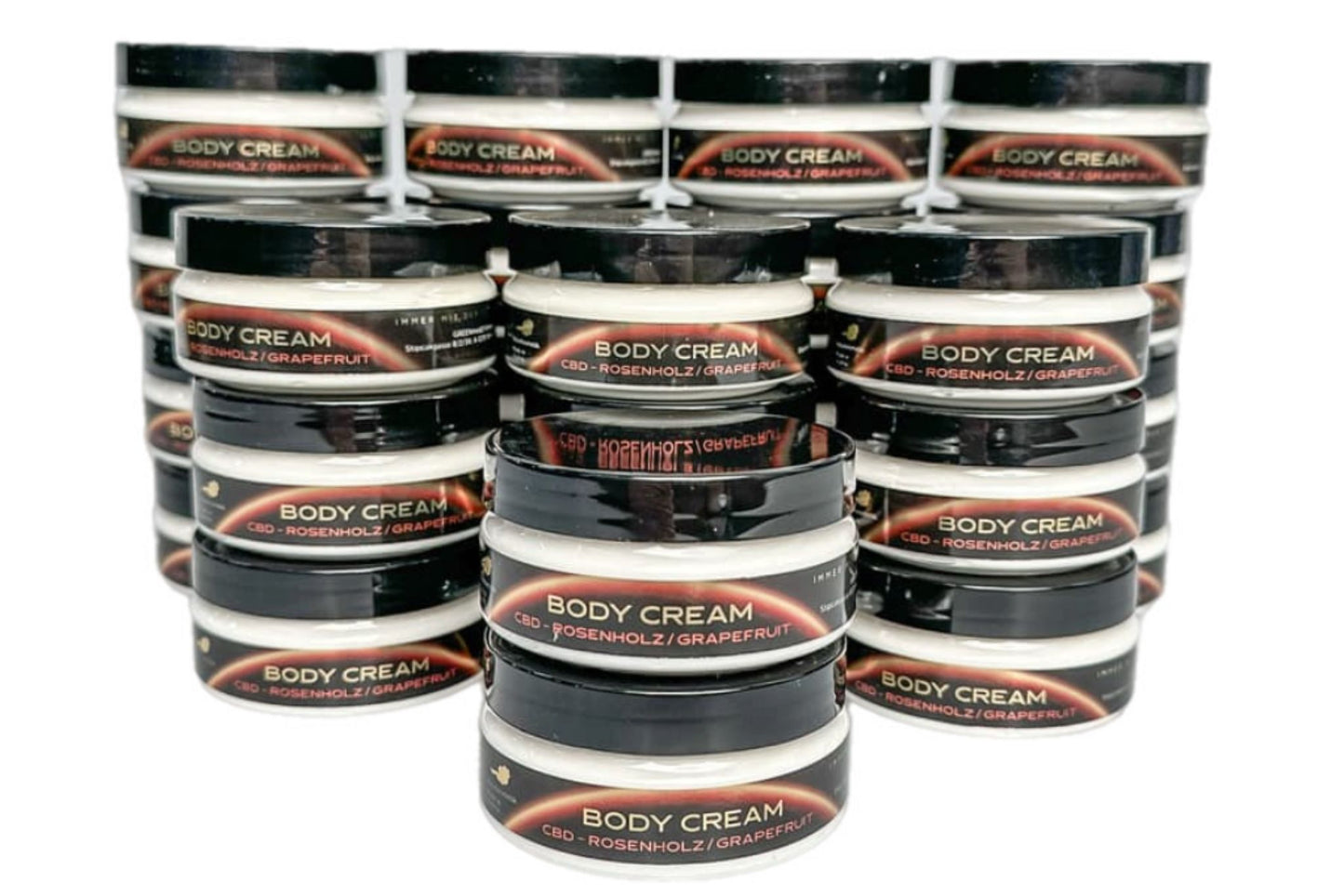 Crema de corp 100ml CBD, lemn de trandafir, grepfrut