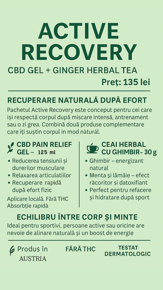 Pachet ACTIVE RECOVERY