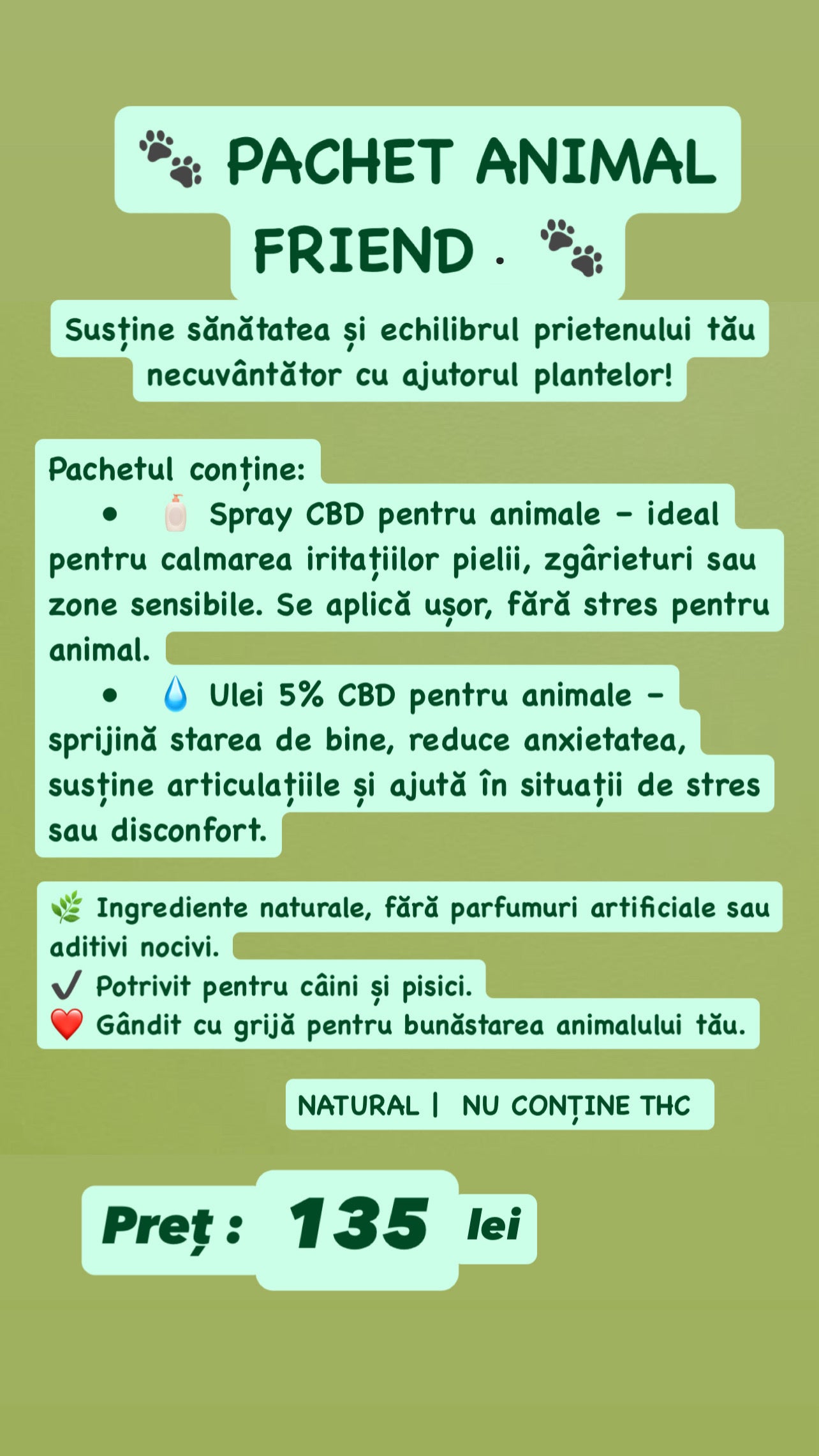 Pachet ANIMAL FRIEND