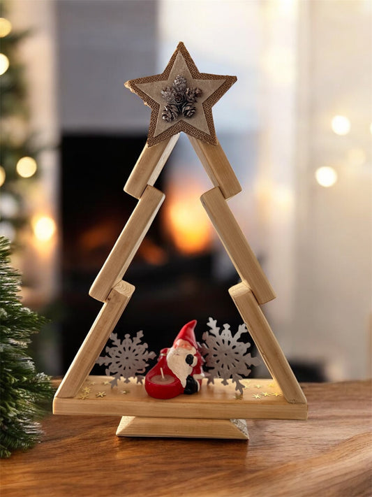 Brad din lemn decorativ – 40 cm